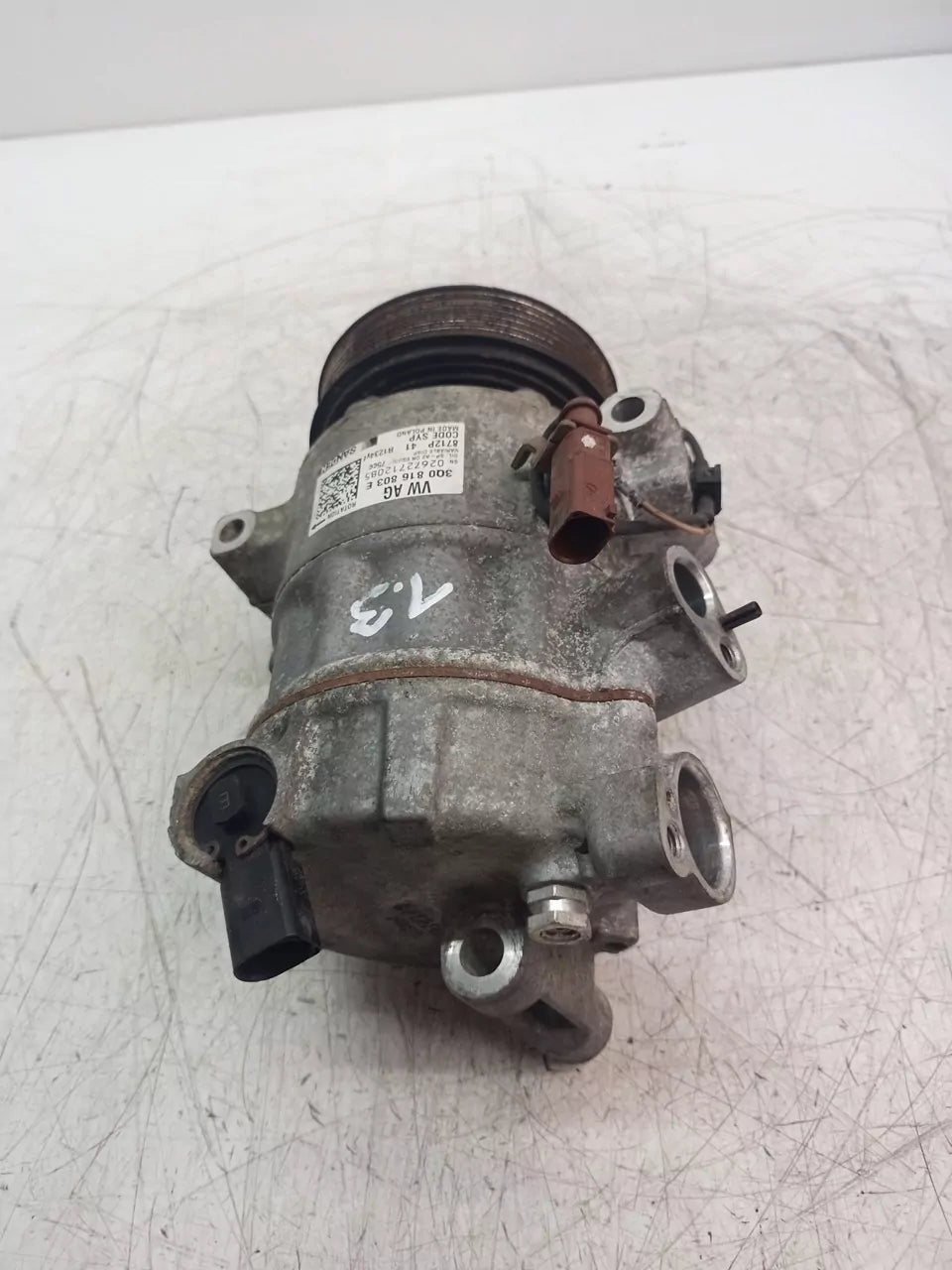 Compresor de aire acondicionado Audi Seat Skoda Volkswagen Arteon A3 2.0 TDI DTUA DTU 3Q0816803E