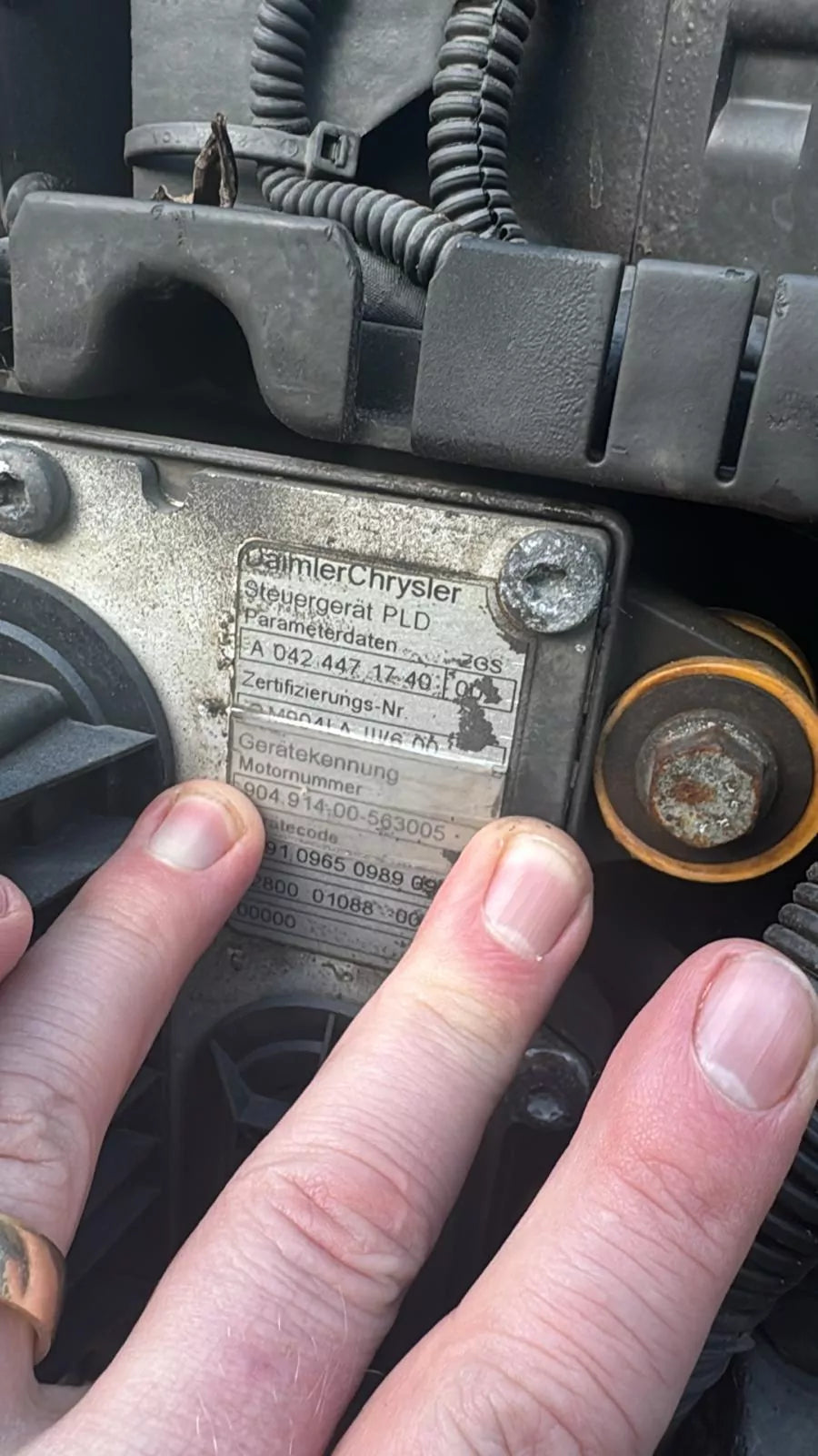 Motor Mercedes-Benz Vario 904 4,3 D OM 904.914 OM904.914 OM904LA A0424471740
