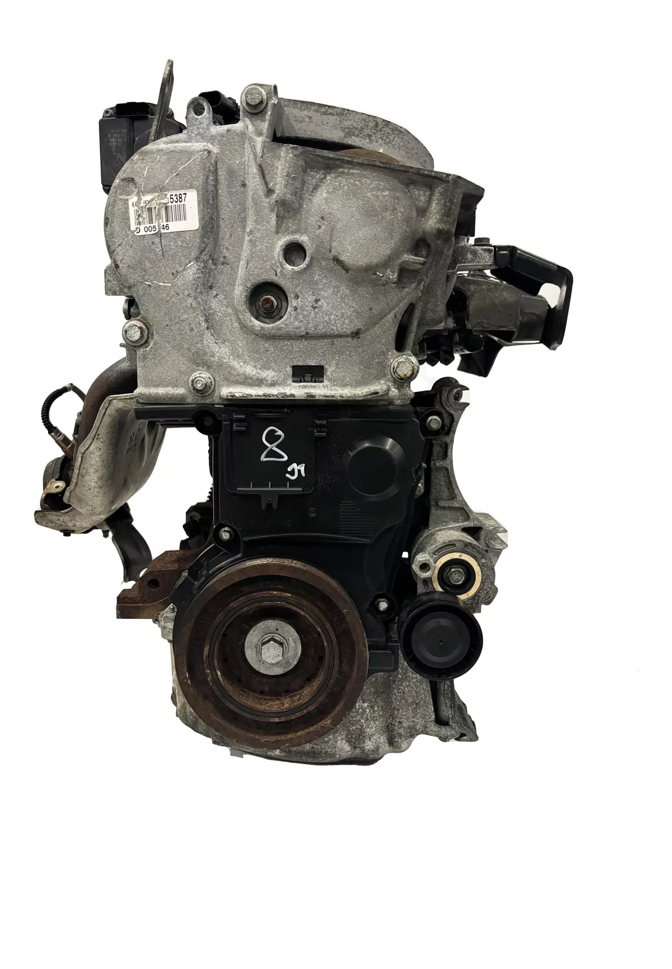 Motor Renault 1,6 16V gasolina K4M831 K4M 7701478189