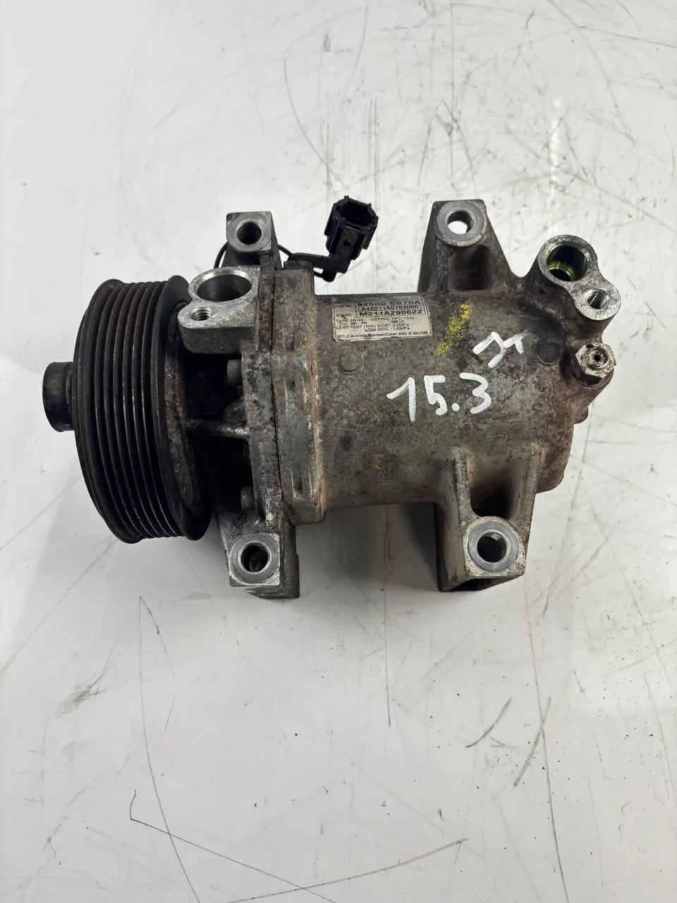 Compresor de aire acondicionado Nissan Navara NP300 2,5 dCi YD25 YD25DDTI 92600EB70A
