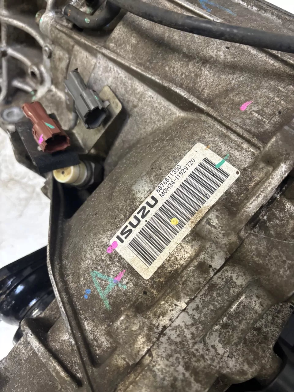 Transmisión Caja de cambios manual Isuzu D-Max MK3 1,9 DDI RZ4E RZ4E-TC 8976611350