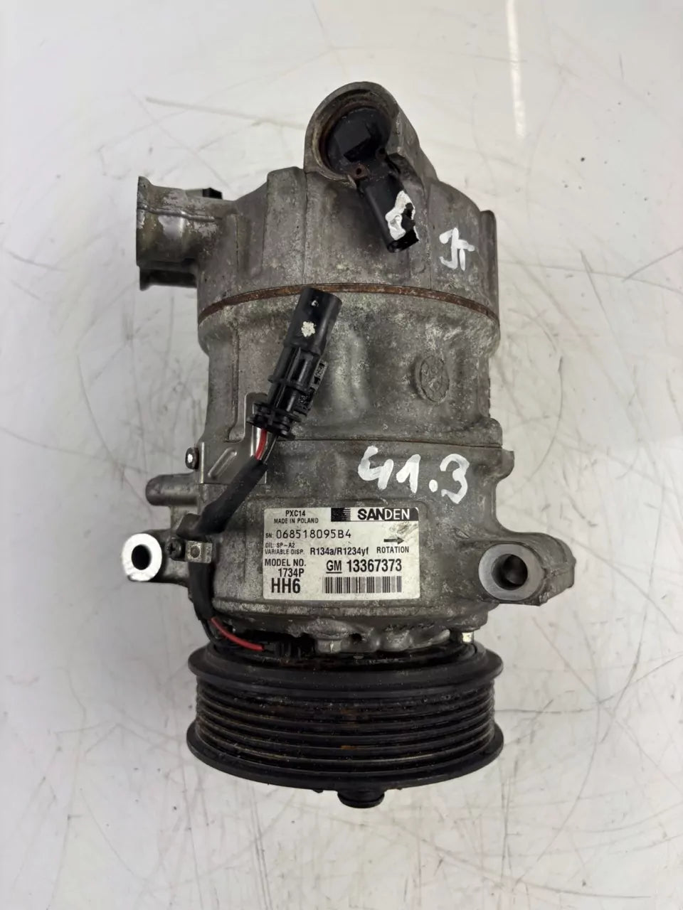Compresor de aire acondicionado Opel Insignia Zafira 2,0 CDTI B20DTH LFS 39069801