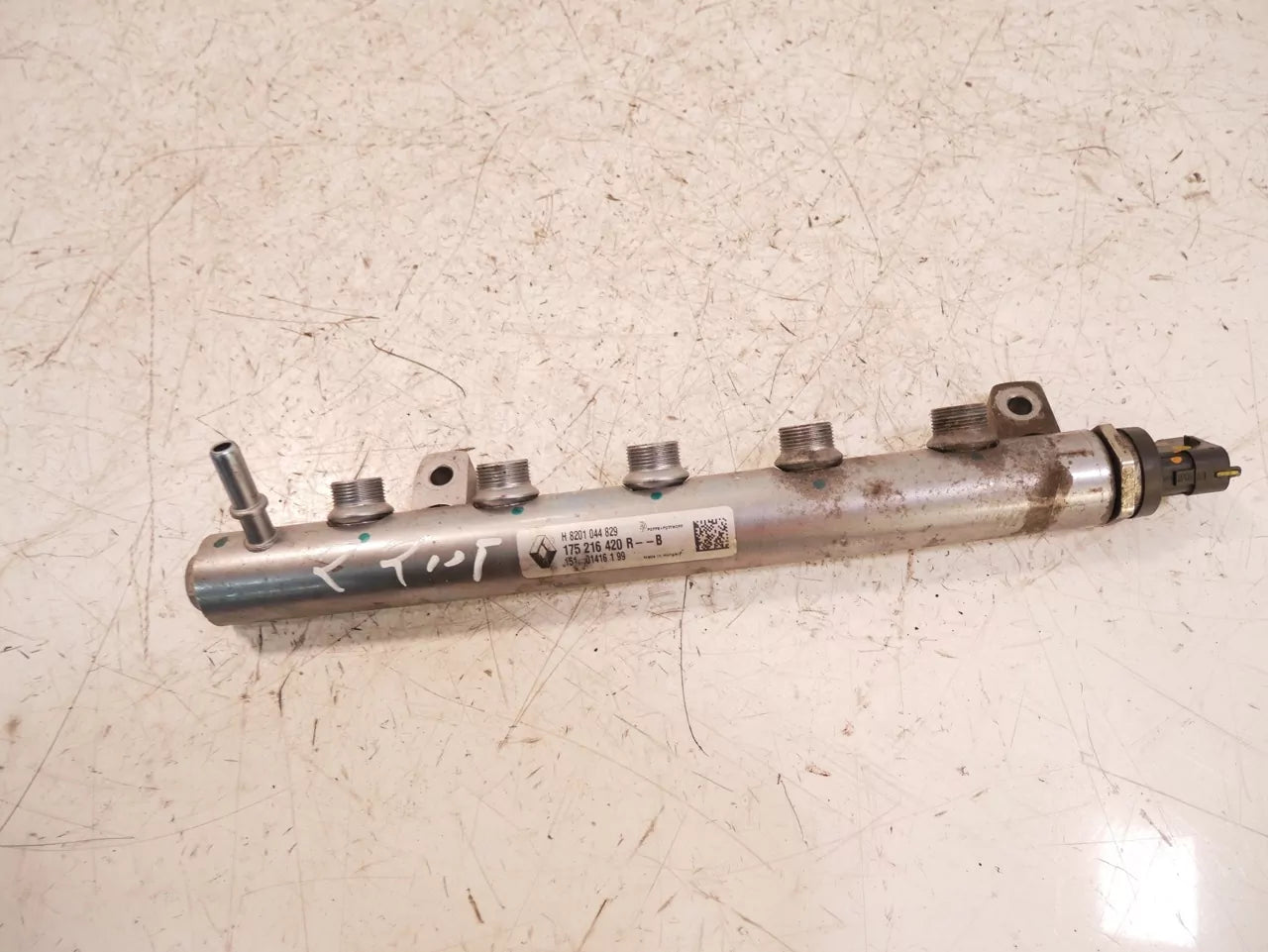 Rampa inyectora Opel Fiat Renault 1,6 dCi CDTI R9M408 LWZ R9M 175216420R
