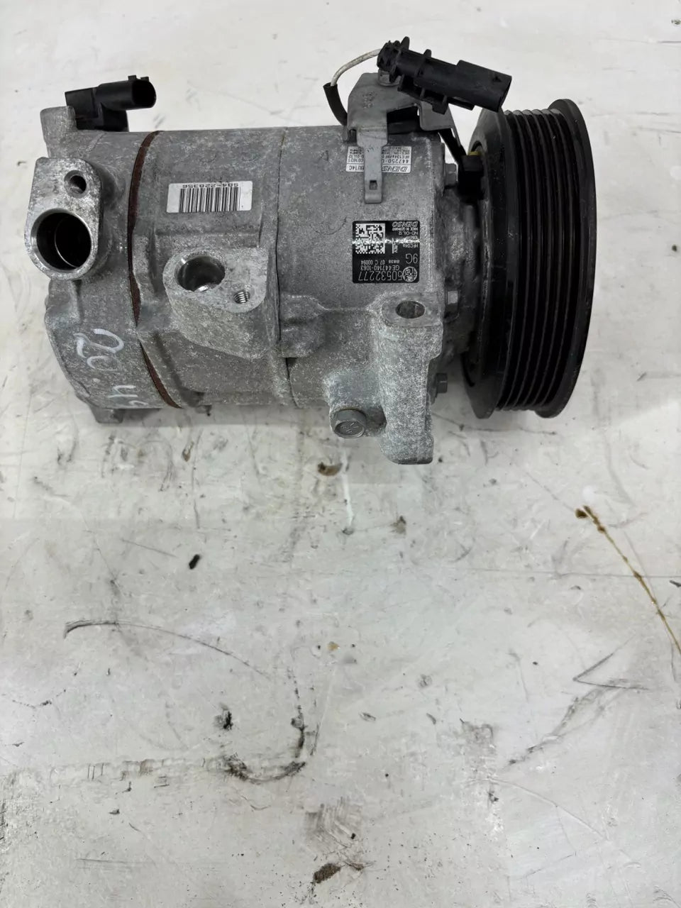 Compresor de aire acondicionado Alfa Romeo Giulia Stelvio 2,0 55273835 50532277
