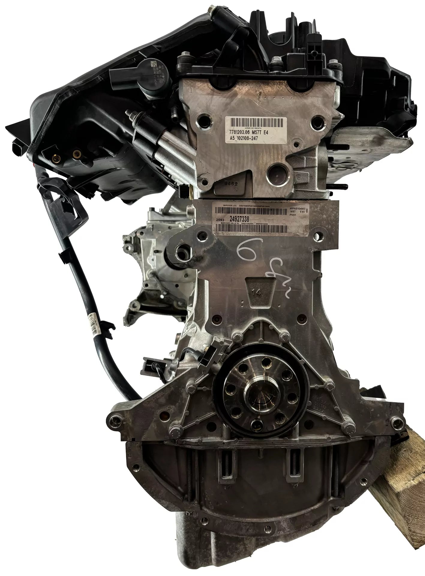 Motor BMW Serie 3 E90 E92 E93 3.0 d 325d M57D30 M57 306D3 11000441356