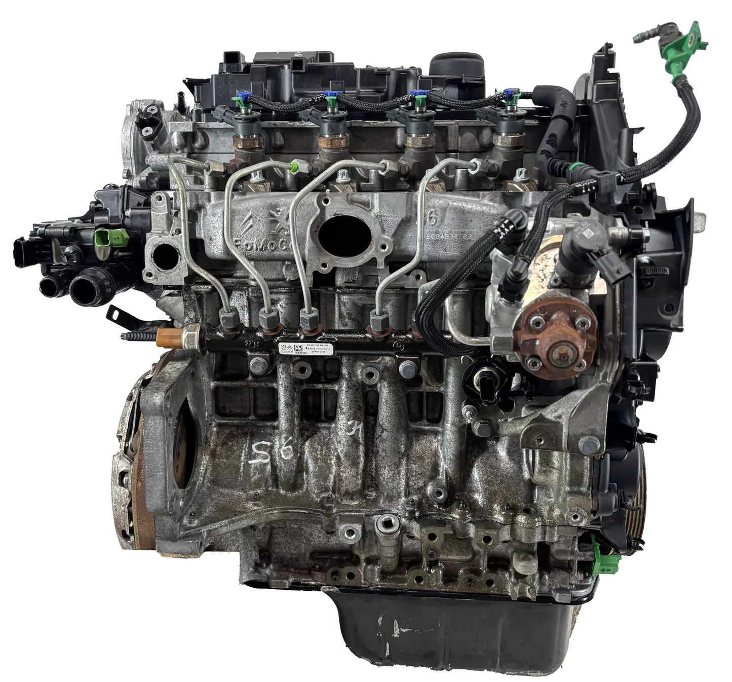 Motor Peugeot 1,6 HDi DV6FD BHY BH02 1611138680