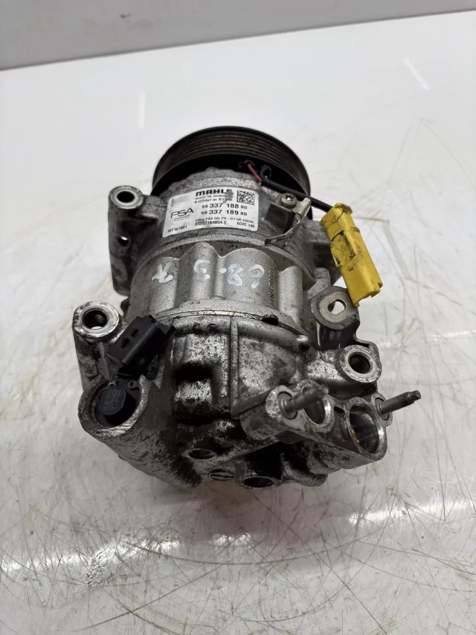 Compresor de aire acondicionado Peugeot 1,5 BlueHDi DV5RC YHZ YH01 9837718880