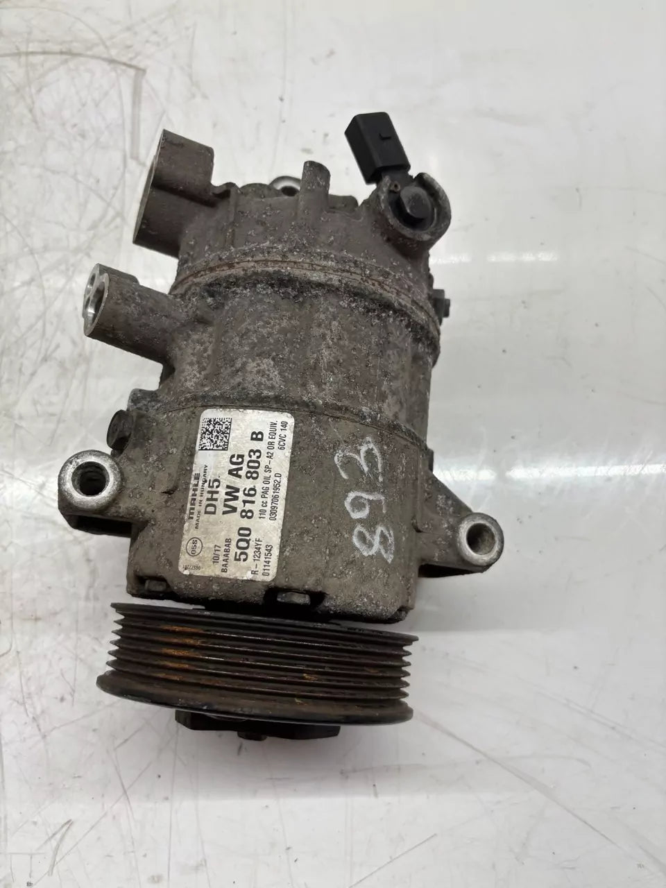 Compresor de aire acondicionado Volkswagen Audi Skoda Seat 1,4 TSi CZCA CZC 5Q0816803B