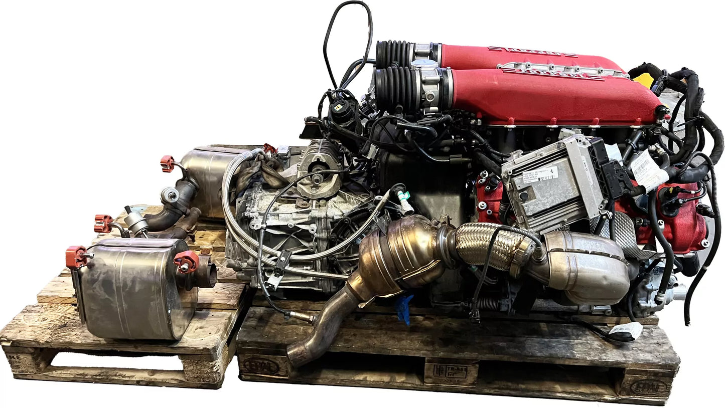 Motor con caja de cambios Ferrari 458 Spider 4.5 V8 F136FB F136 FB