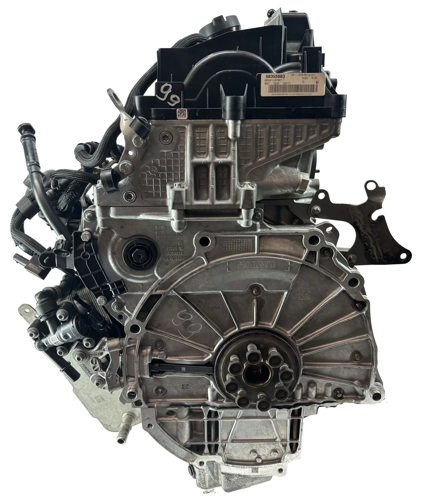 Motor BMW 3,0 d 330d xDrive B57D30A N57 11002473237