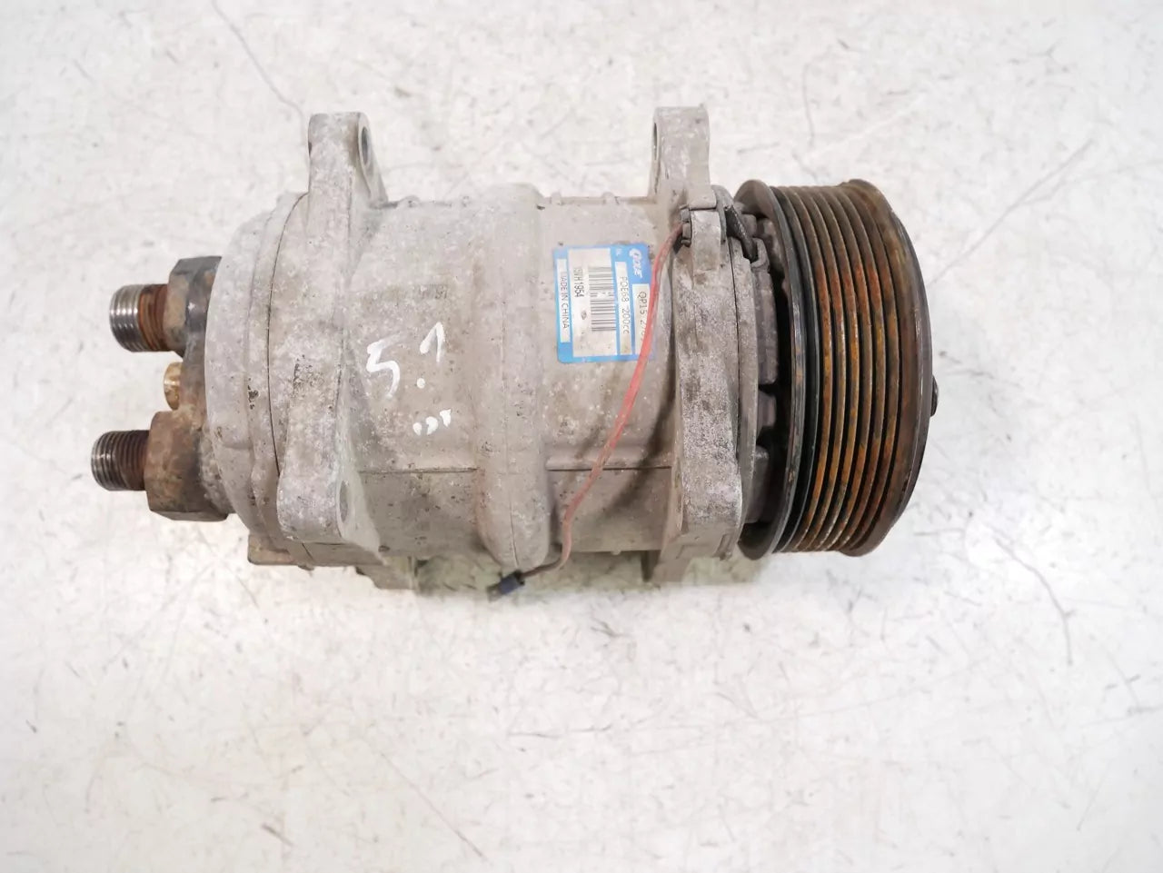 Compresor de aire acondicionado Opel 1,6 CDTI R9M408 R9M LWZ 03935853