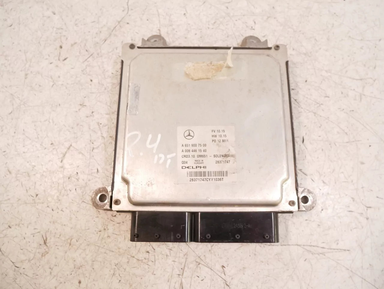 Unidad de control Mercedes-Benz 2,2 220 CDI Euro5 OM651.911 651.911 OM651 A6519007500