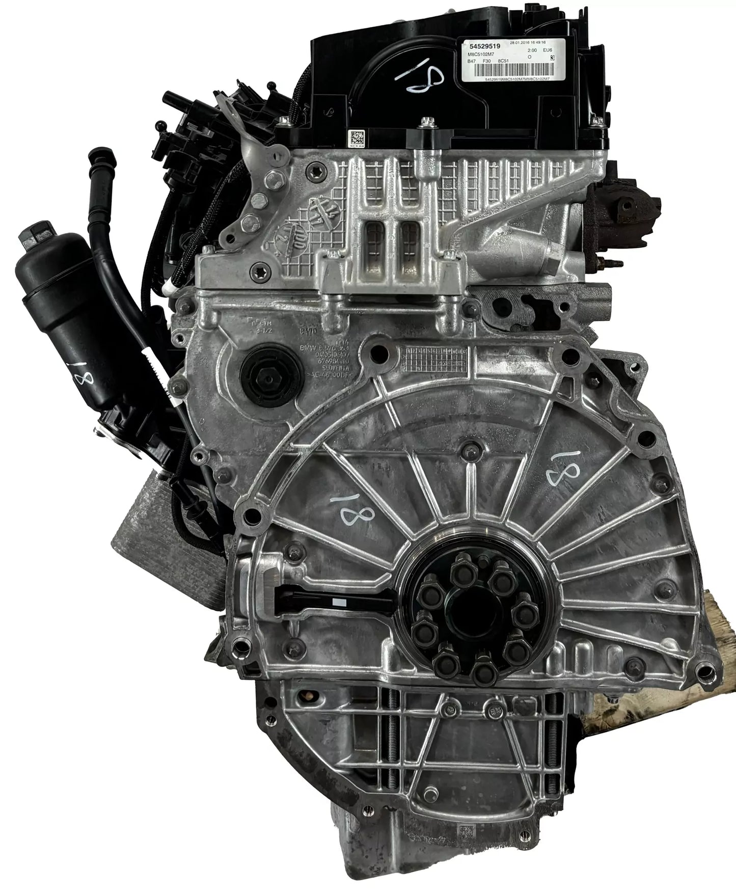 Motor BMW 2,0 d 320d B47D20A B47 1102455623