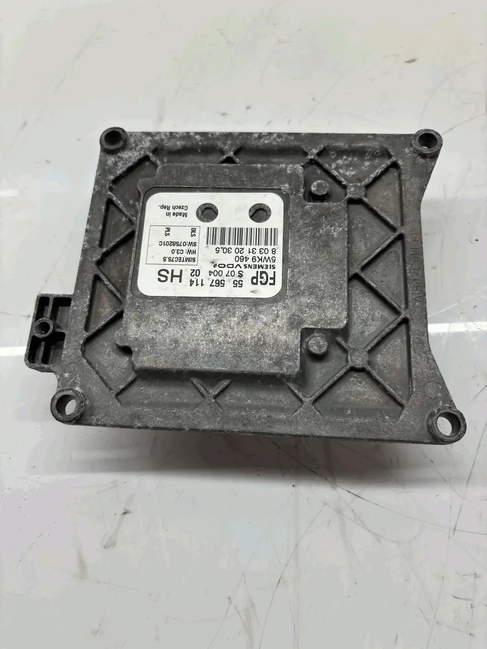 Unidad de control Opel 1,6 gasolina Z16XER LB4 55567114