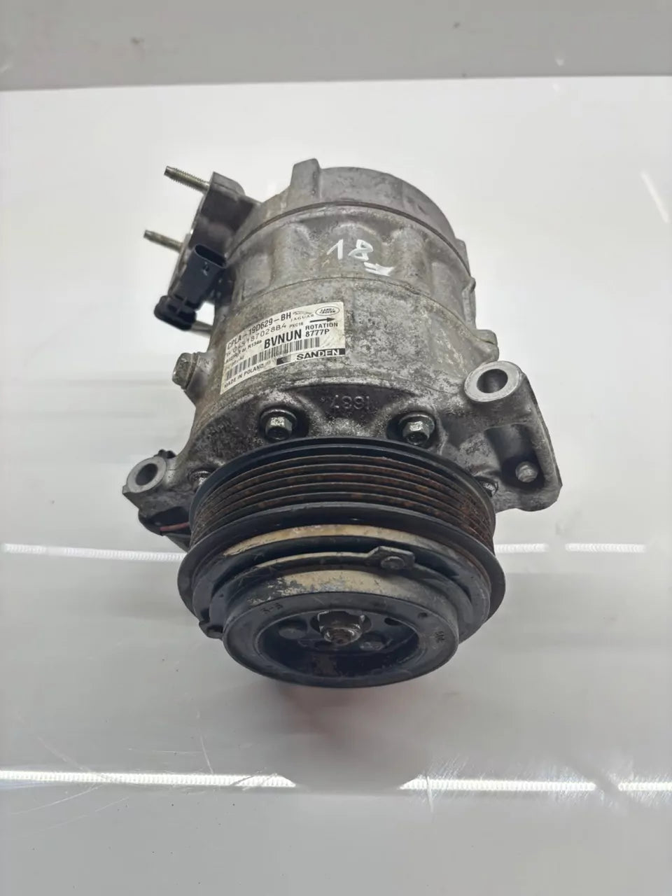 Compresor de aire acondicionado Land Rover 2,0 D 4x4 204DTD AJ20D4 CPLA-19D629-BH