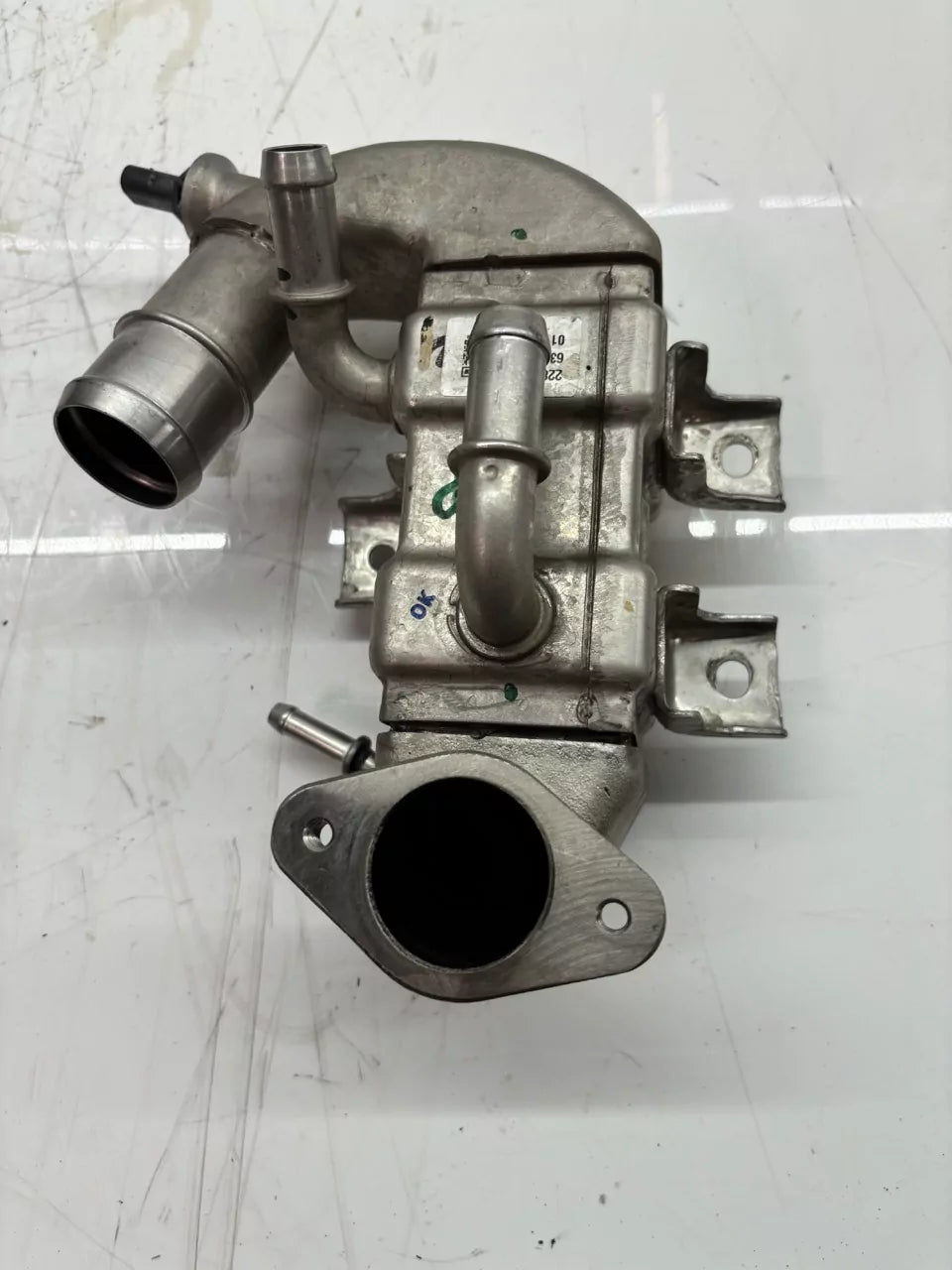 Refrigerador de gases escape Land Rover 2,0 D165 204DTY AJ21D4 M4D3-9F464-BB