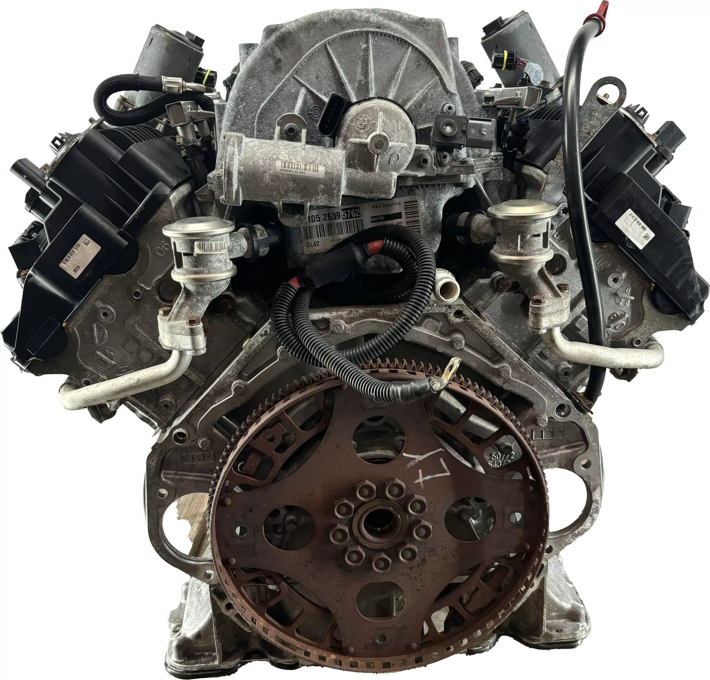 Motor BMW Serie 7 E65 E66 E67 3.6 V8 Gasolina 735i N62B36A 11000427223