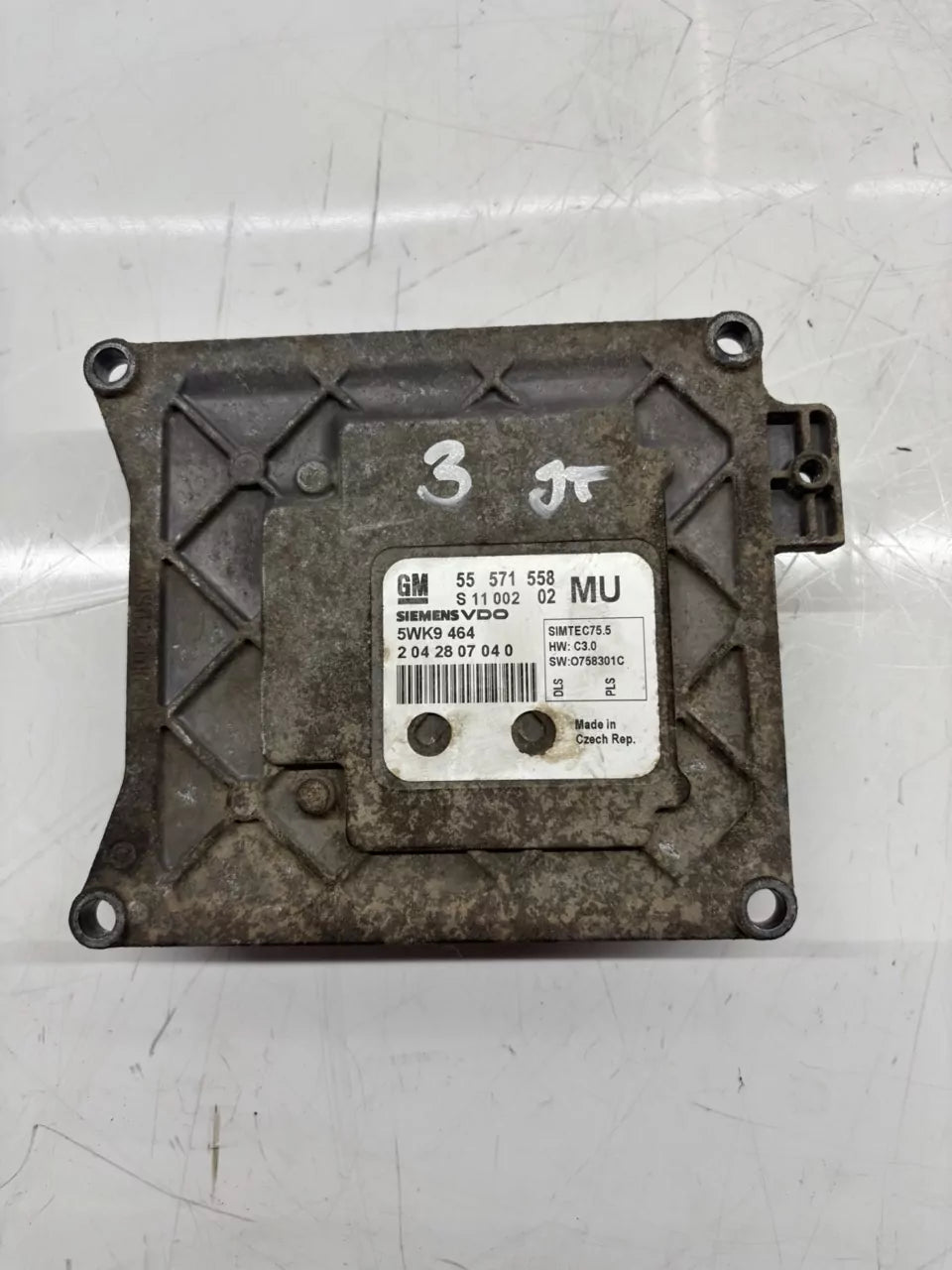 Unidad de control Opel Vauxhall Zafira 1.6 A16XER LDE 55571558