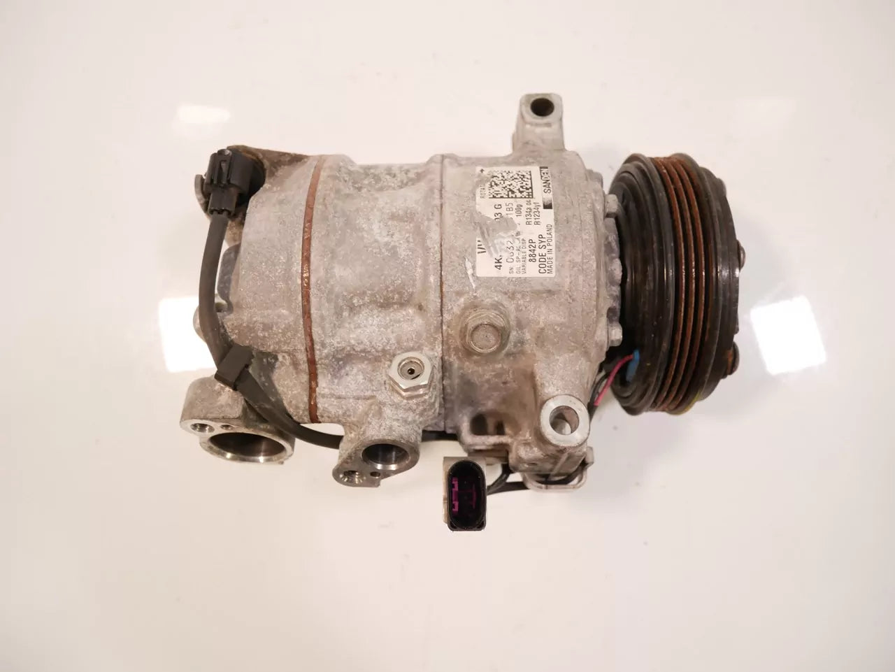 Compresor de aire acondicionado Audi A4 B9 A6 C8 3.0 Mild Hybrid quattro DMGA 4K0816803G