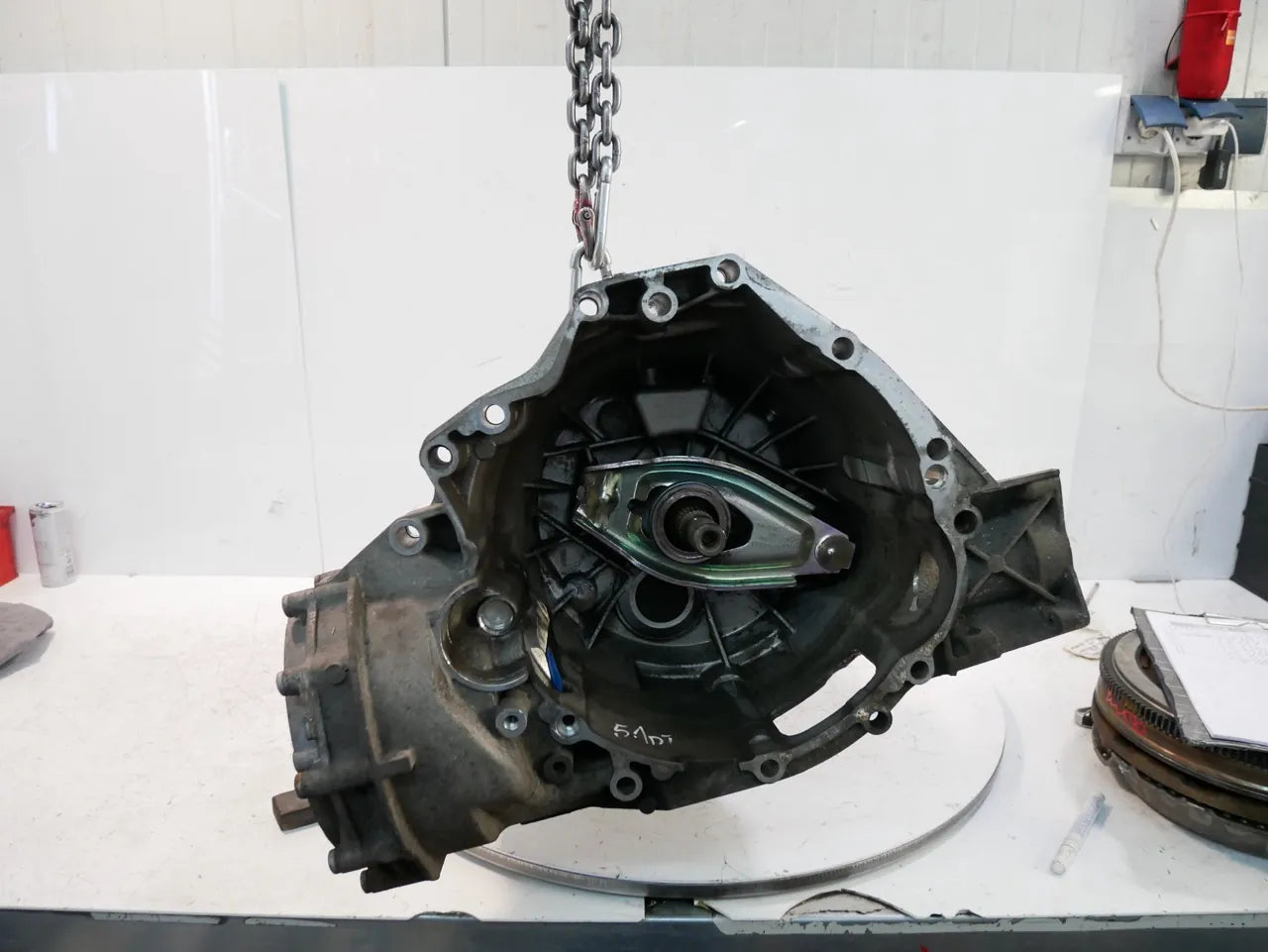 Caja de cambios manual Audi A4 B8 A5 Q5 2.0 TDI CAGB CAG KXP 6 velocidades 0B1300027C