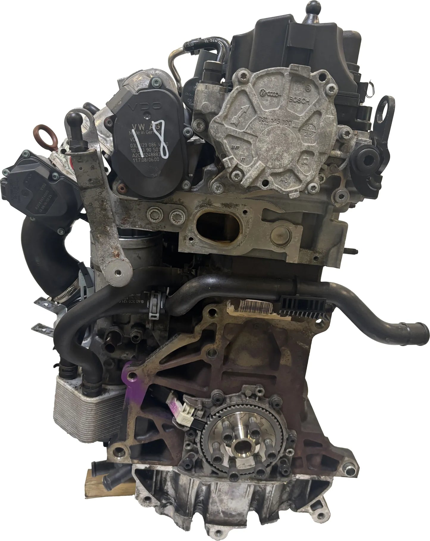 Motor Volkswagen Skoda Yeti Golf VI Jetta Scirocco 2.0 TDI CBDB CBD 03L100033S