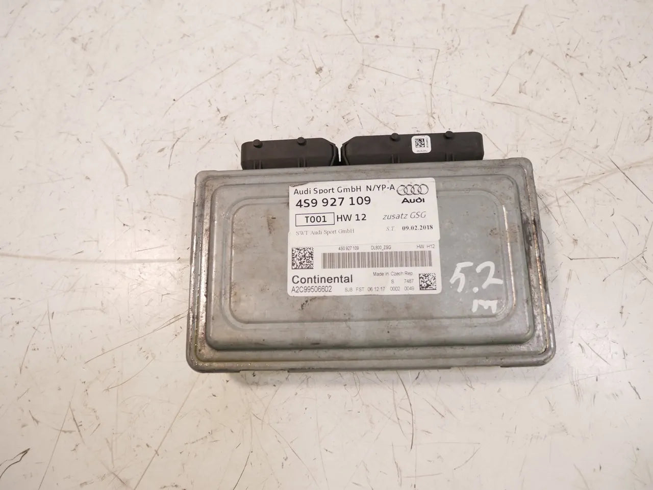 Unidad de control Audi R8 Huracan 5.2 V10 FSI DKAB DKAC DKA 4S0927109