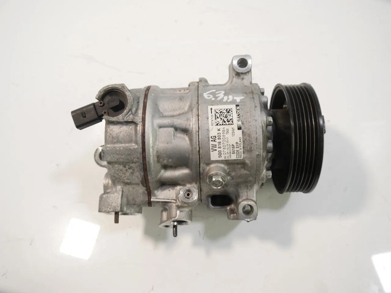 Compresor de aire acondicionado Audi Volkswagen A3 S3 Q2 Golf 2.0 R 4motion DNUE DNU 5Q0816803K