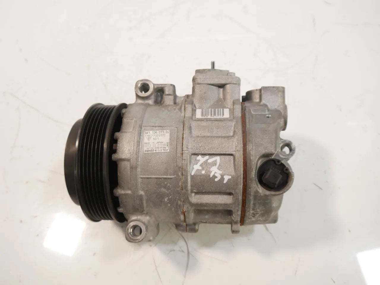Compresor de aire acondicionado Porsche Boxster Cayman 3.4 GTS MA1.23 MA1 1.23 9A112601102