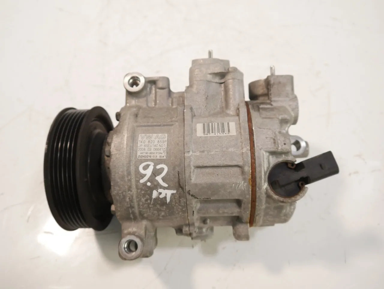 Compresor de aire acondicionado Audi Seat Skoda A3 Altea Toledo 1.8 TFSI BZB 1K0820859P