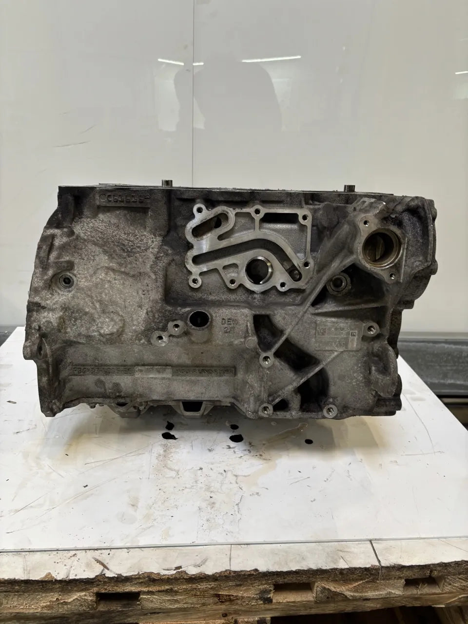 Bloque motor cigüeñal Land Rover 2.0 Diesel 204DTD AJ20D4 G4D3-6015-EE