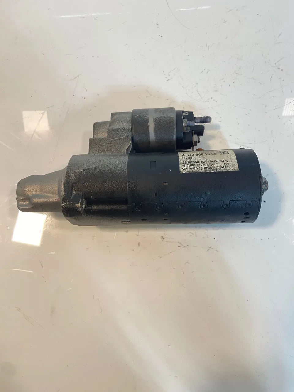 Motor de arranque Mercedes-Benz Clase G 3.0 G350 d OM642.887 642.887 A6429061000