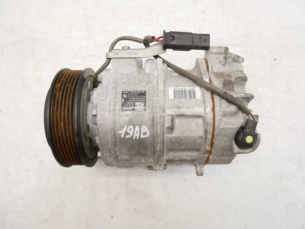 Compresor de aire acondicionado BMW Serie 1 F20 118d 2.0 B47D20A B47 9299328