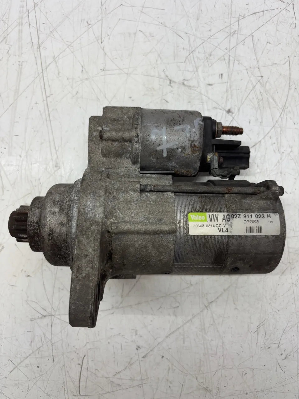 Motor de arranque Motor de arranque Volkswagen Skoda Seat Audi Passat Leon A3 1.9 TDI BKC 02Z911023H