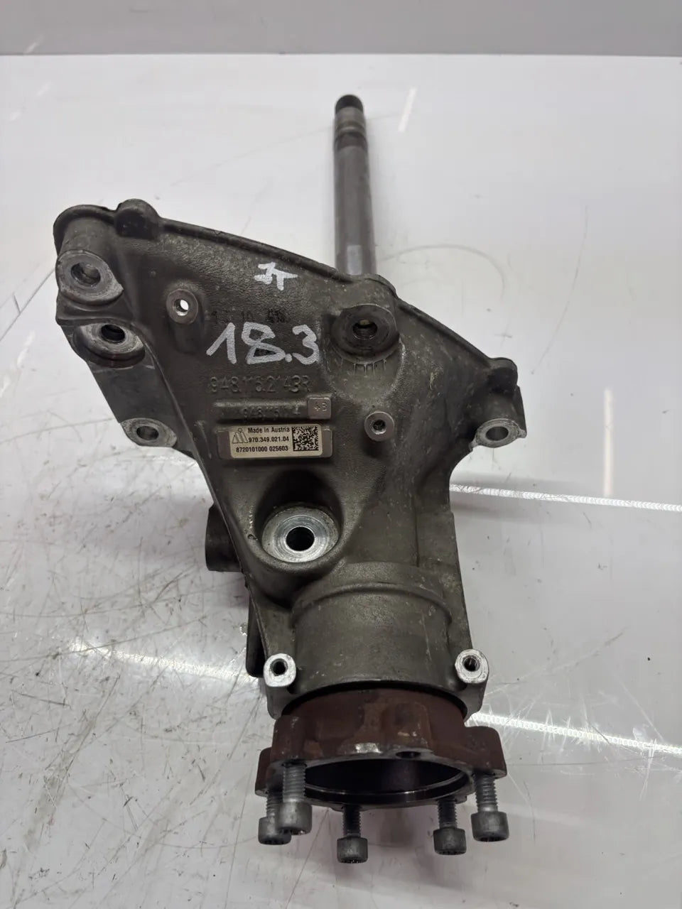 Eje de transmisión Porsche Panamera 970 4.8 Turbo M48.70 48.70 M48 97034902104