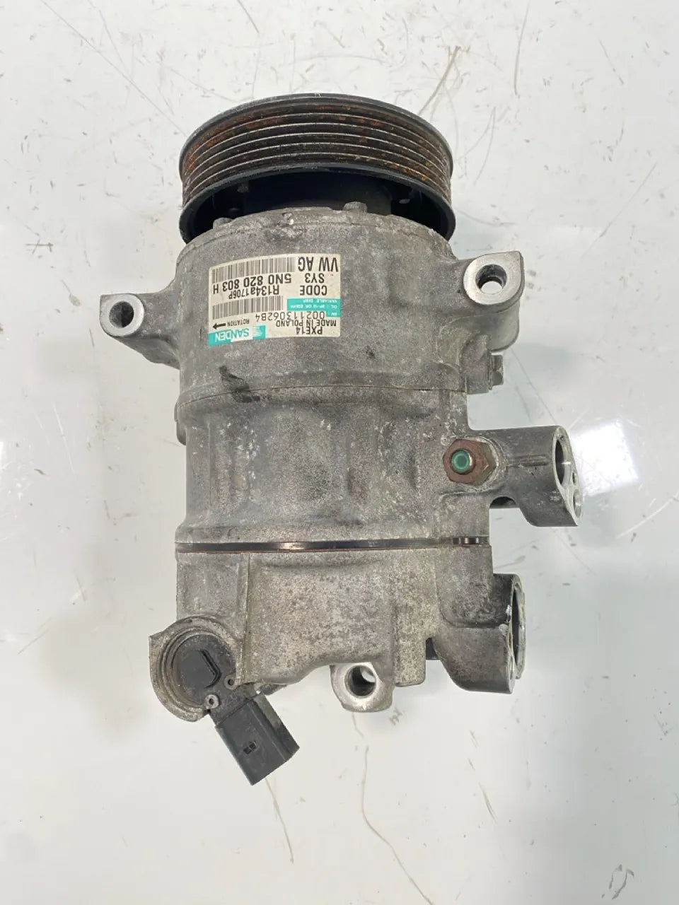 Compresor de aire acondicionado Volkswagen Audi Seat Skoda A3 Ibiza 1.6 TDI CAYC CAY 5N0820803H