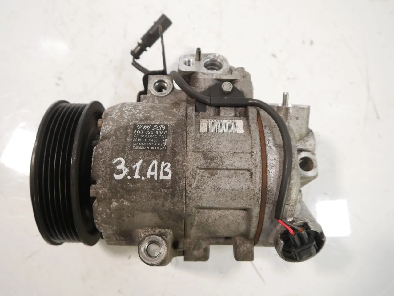 Compresor de aire acondicionado Seat Skoda Ibiza Fabia Polo 1.2 CGPA CGP 6Q0820808G