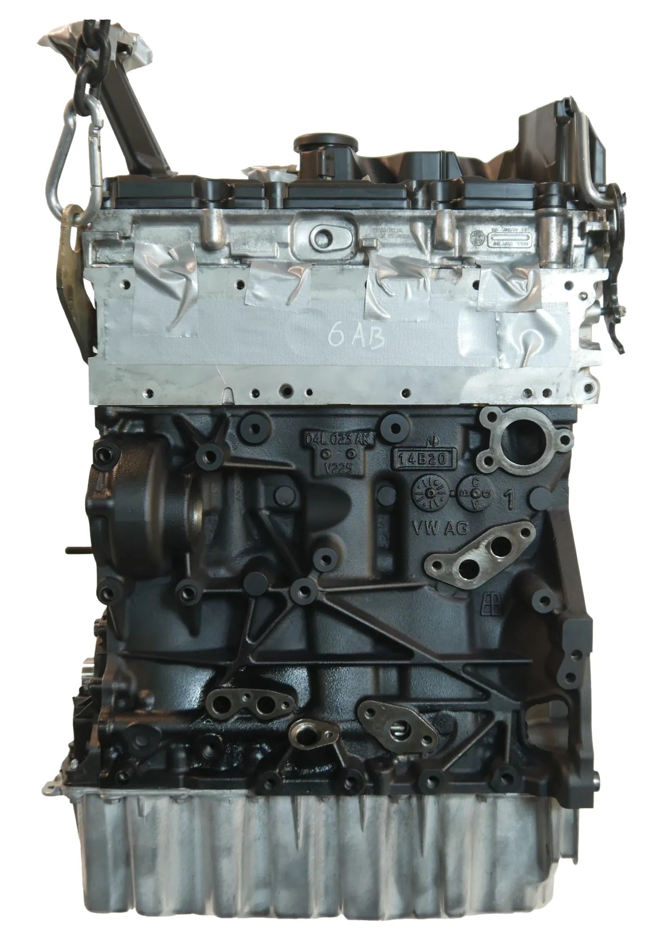 Motor revisado Volkswagen T6 2.0 TDI CXHA CXHB CXH 04L100039K 04L100091JX