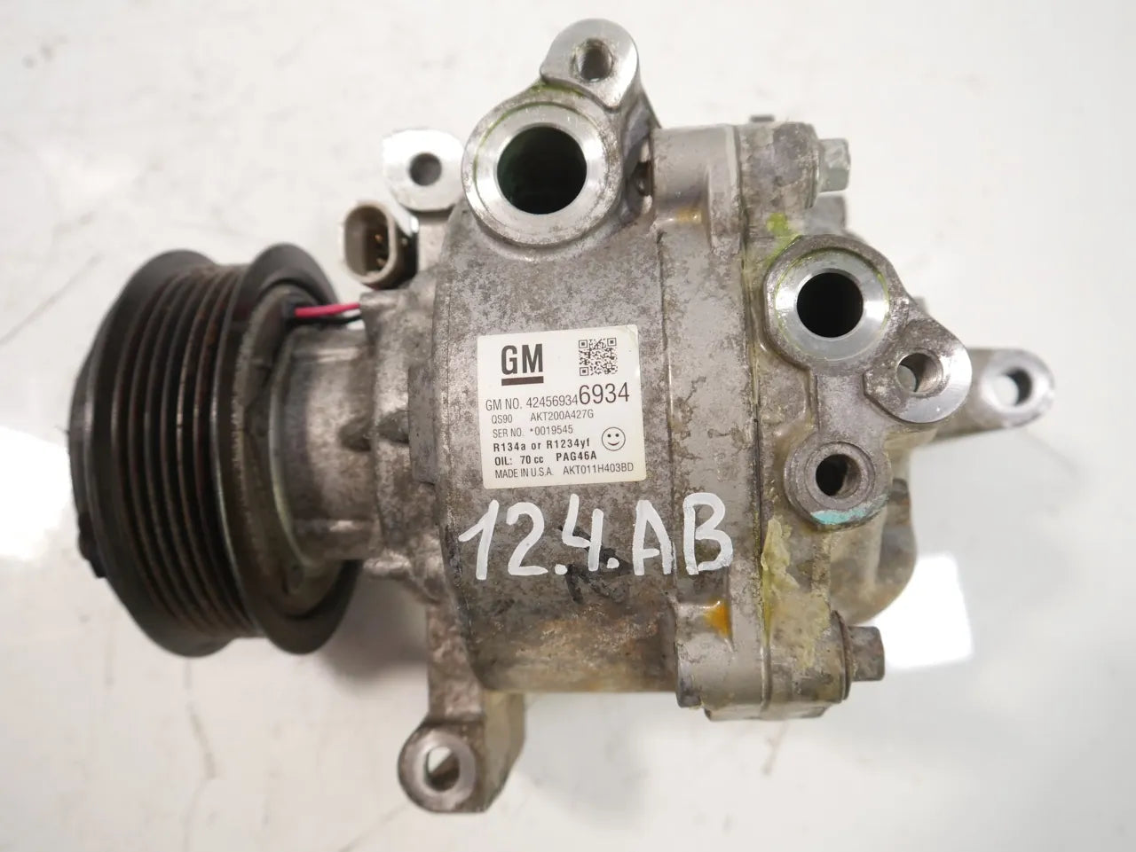 Compresor de aire acondicionado Opel Astra Insignia Mokka 1.6 CDTi B16DTH LVL 42456934