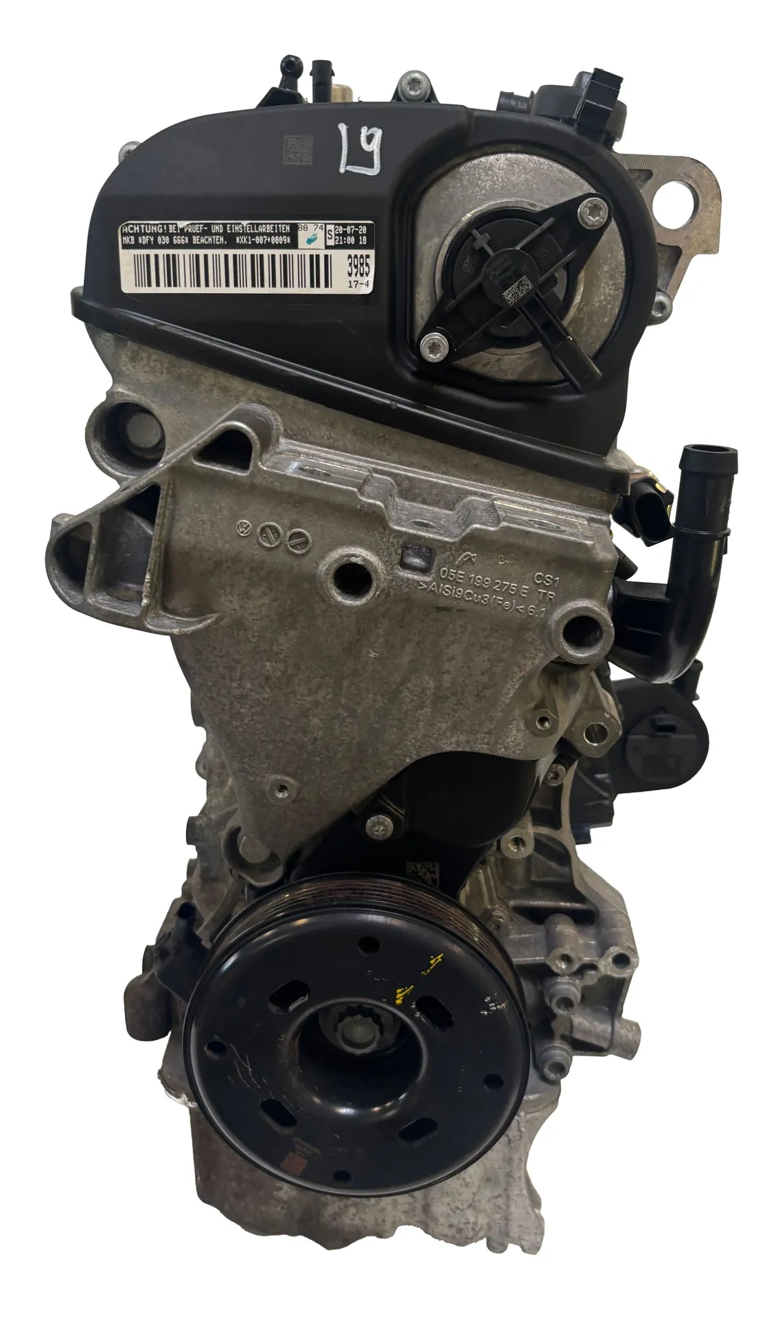 Motor Audi Seat Cubra Volkswagen A3 Q3 Leon Golf 1.5 eTSI DFYA DFY 05E100031F