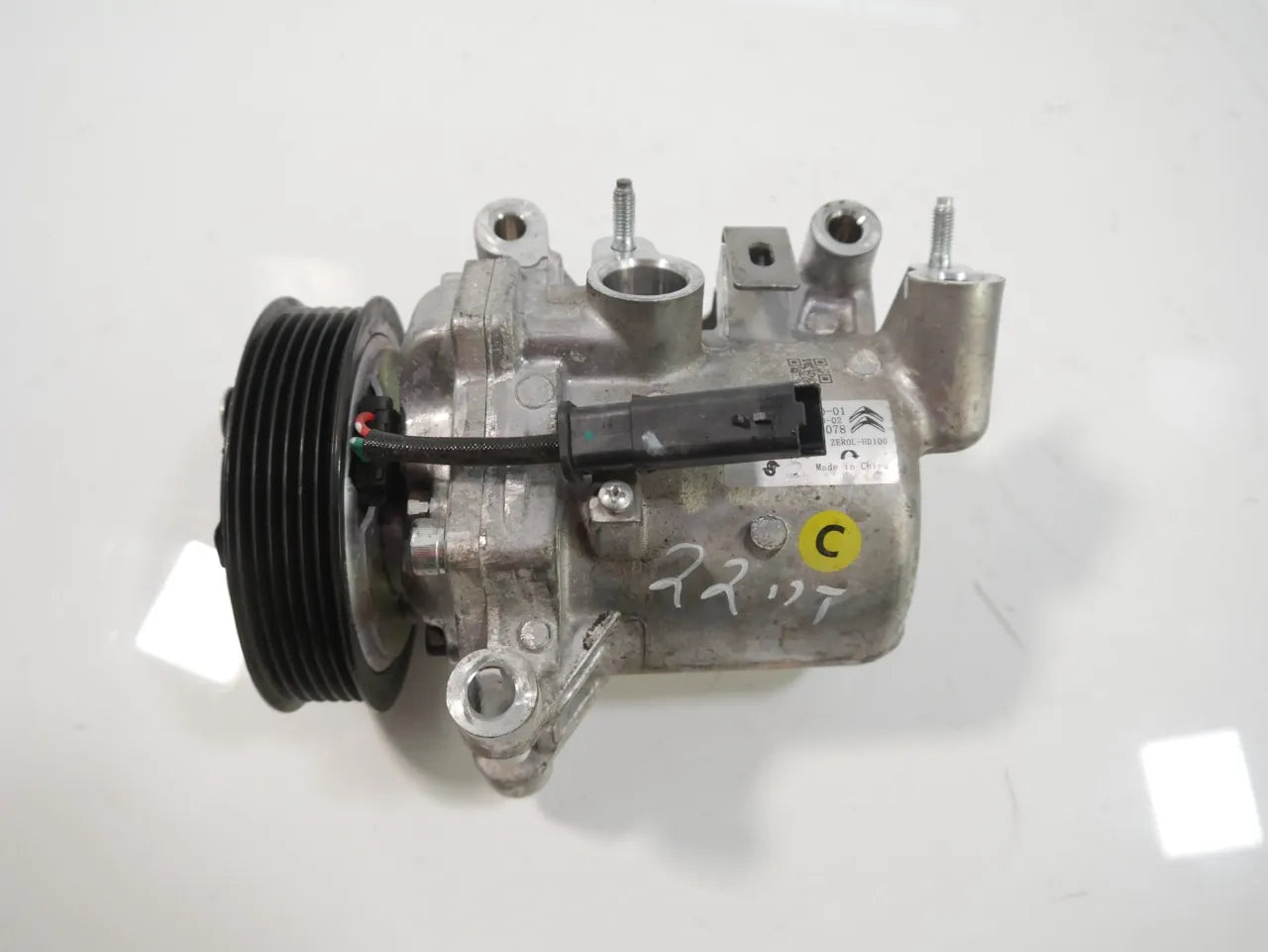 Compresor de aire acondicionado Citroen Opel 2.0 BlueHDi EHT DW10FDDU340 AH03 9830148880