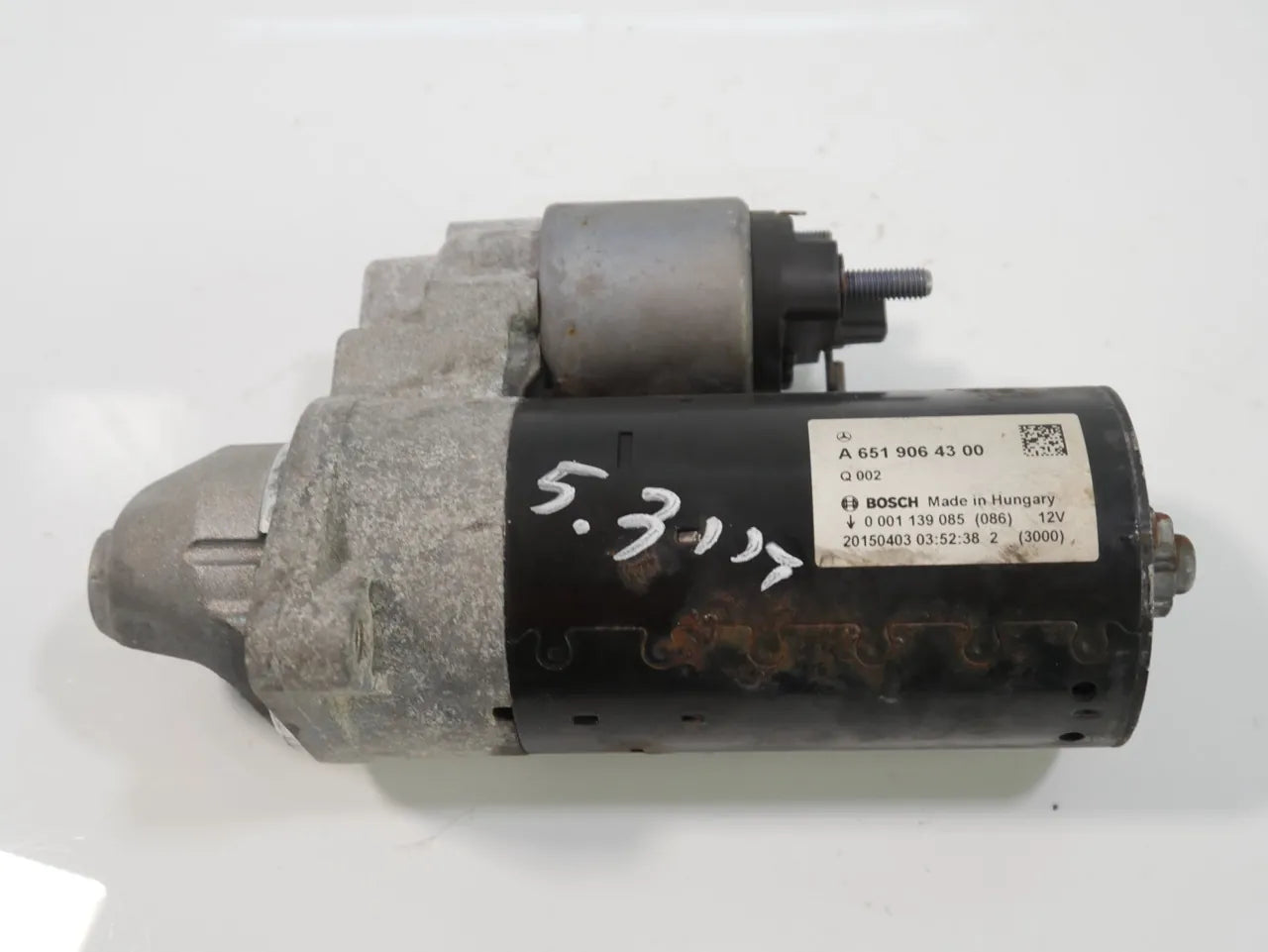 Motor de arranque Mercedes-Benz Clase V W447 2.2 CDI OM651.950 651.950 OM651 A6519064300