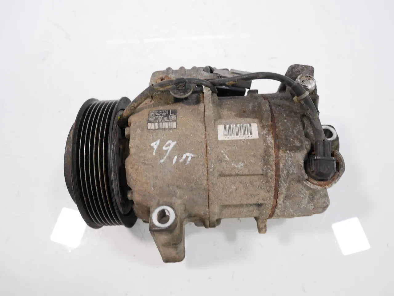 Compresor de aire acondicionado Nissan Qashqai MK2 1.3 DIG-T HR13 HR13DDT 447140-7100
