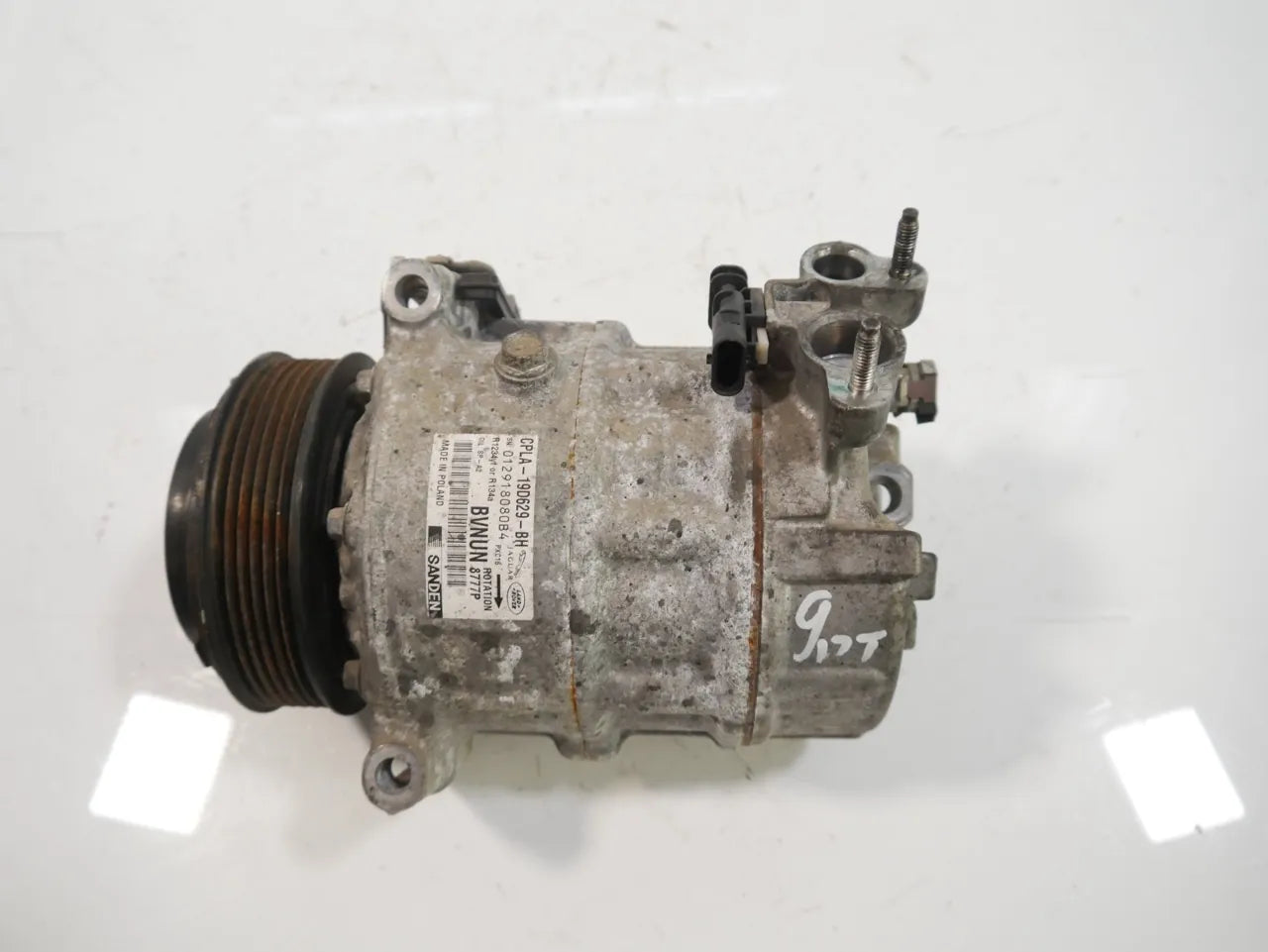 Compresor de aire acondicionado Range Rover Evoque L551 2.0 D 204DTD AJ20D4 CPLA-19D629-BH