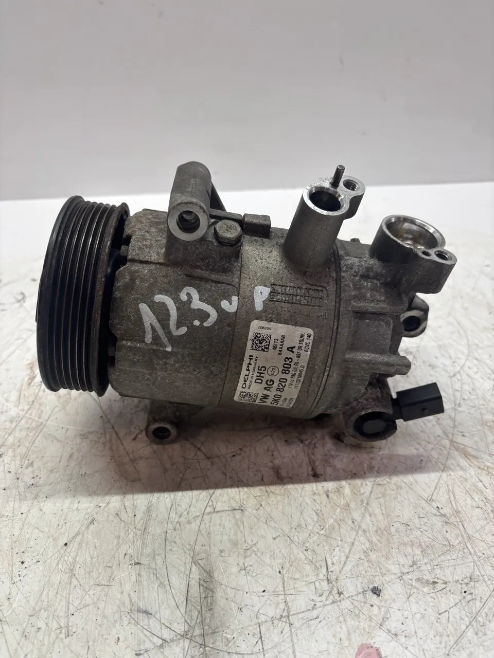 Compresor de aire acondicionado Audi Seat Skoda Volkswagen A3 Passat 2.0 TDI CFFB CFF 5K0820803A