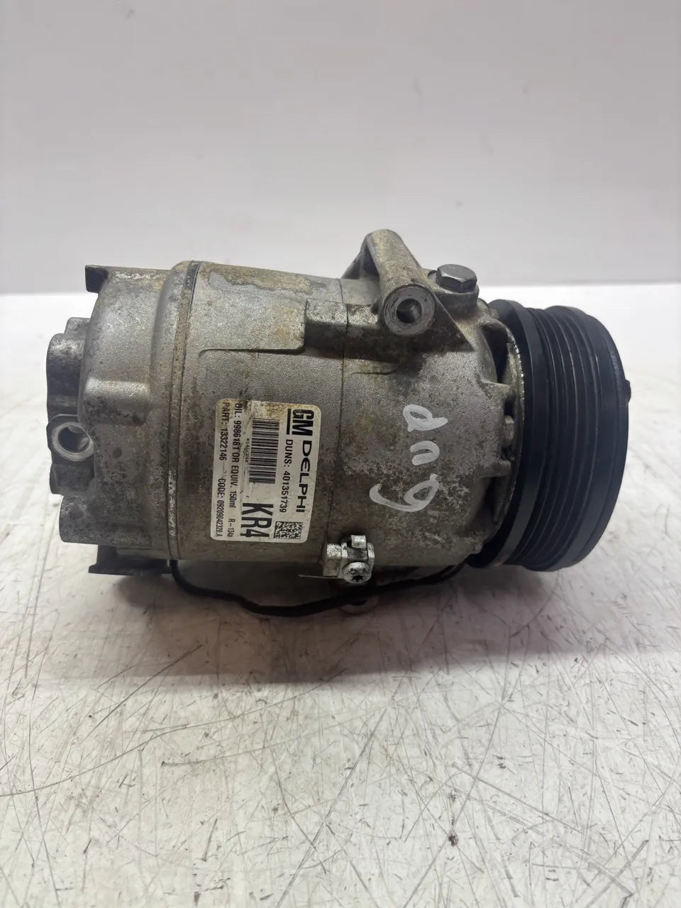 Compresor de aire acondicionado Opel Astra H 1.4 gasolina Z14XEP LJ2 93168626