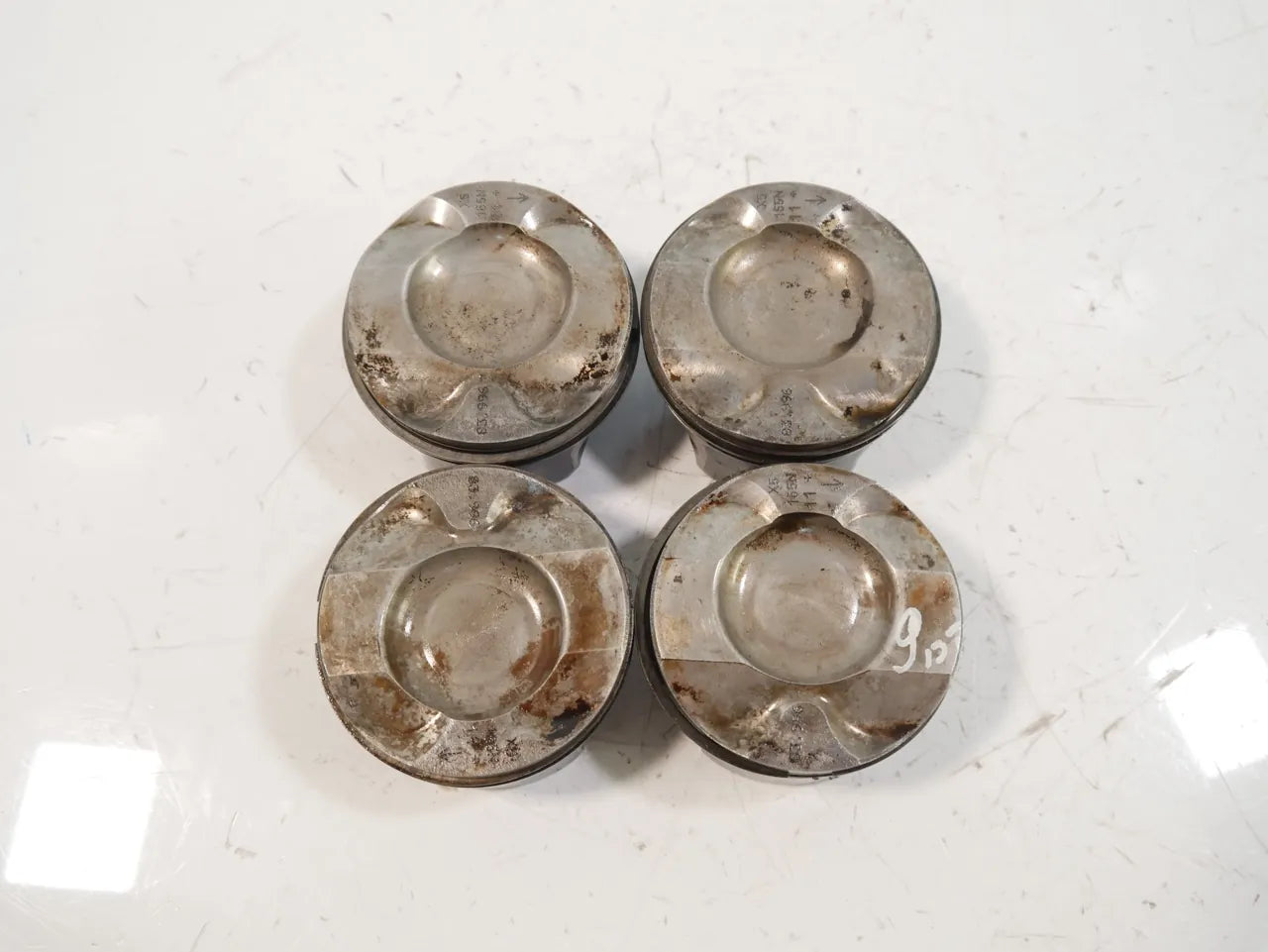 pistones BMW Serie 1 E81 Serie 3 E90 E93 Serie 5 E60 2.0 N43B20A N43 N43B20U0 084201 4 unidades