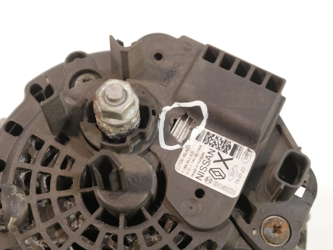 Alternador Nissan Juke Qashqai 1,5 dCi K9K636 K9K 23100-4EA0A