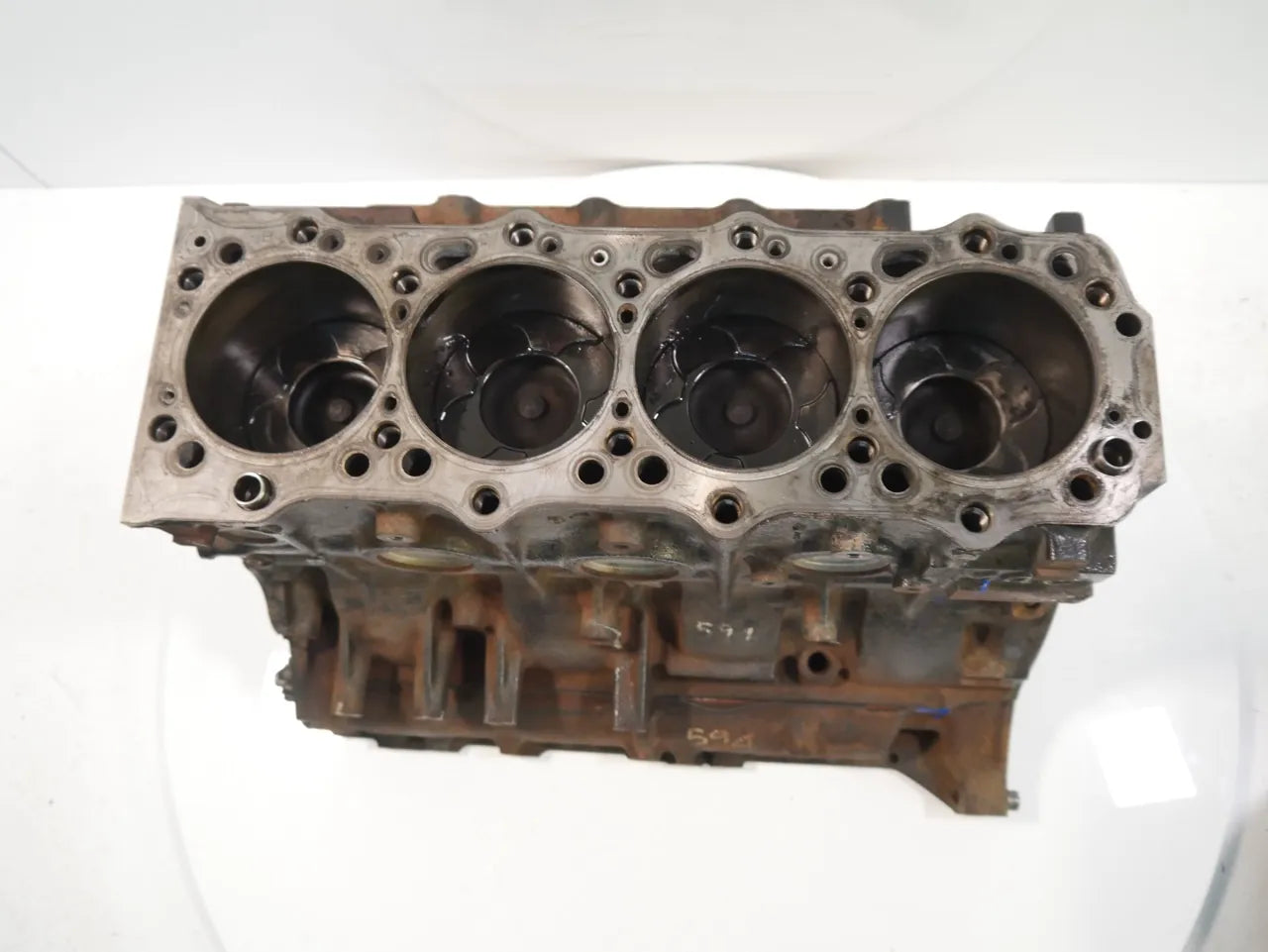 Bloque motor cigüeñal accionamiento Mitsubishi L200 Pajero MK4 3,2 DI-D 4M41 1050A485
