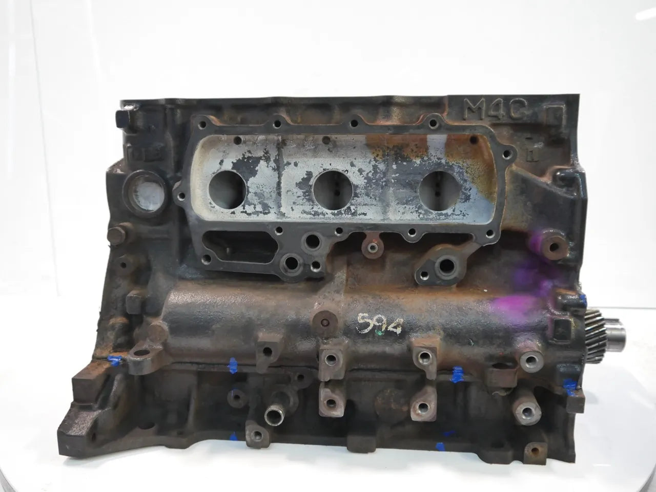 Bloque motor cigüeñal accionamiento Mitsubishi L200 Pajero MK4 3,2 DI-D 4M41 1050A485