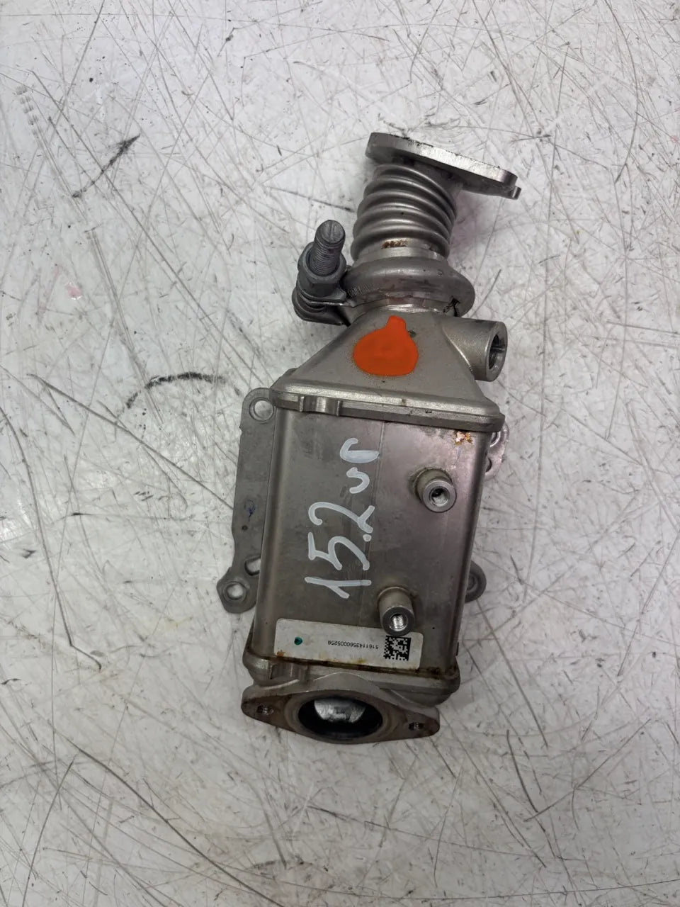 Enfriador de gases de escape Opel Corsa E X15 1.3 CDTI B13DTN LKU B13DTE 55249454